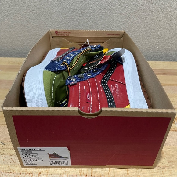 Size 9.5 - Vans Sk8-Hi Mte 2.0 DX Multicolor Insulated Winter Boot Snow - Picture 7 of 7